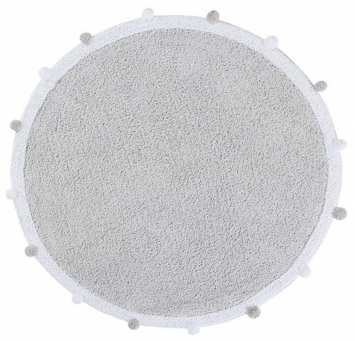 ковер с помпонами серый в Подольске