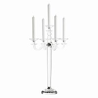 канделябр стеклянный на 5 свечей crawford l от eichholtz, 73,5 см в Подольске