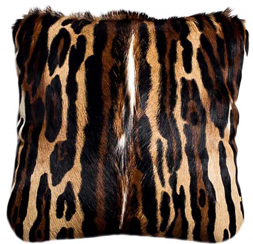 подушка меховая 40х40 оцелот в Подольске