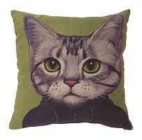 подушка с принтом mr. cat в Подольске