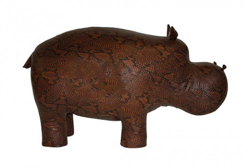 банкетка пуф бегемот мини коричневый в Подольске