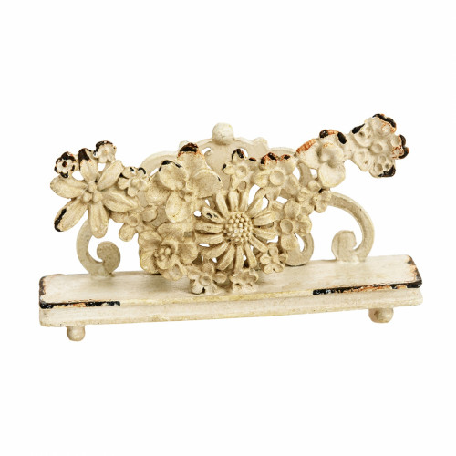 подставка для визиток pewter flower белая в Подольске