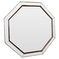 зеркало серебряное венецианское восьмиугольное большое octagon в Подольске