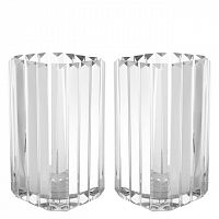 набор подсвечников стеклянный граненый howell от eichholtz, 20,5 см, 2 штуки в Подольске