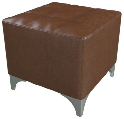 пуфик 6-5109 жозефина, коричневая искусственная кожа в Подольске
