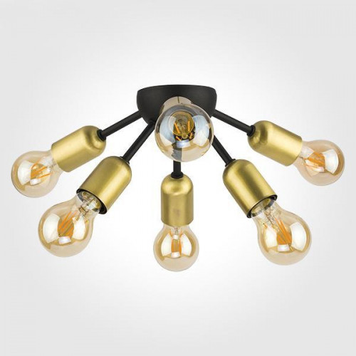 потолочная люстра tk lighting 1467 estrella black в Подольске