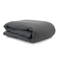 пододеяльник изо льна темно-серого цвета essential 200х200 в Подольске