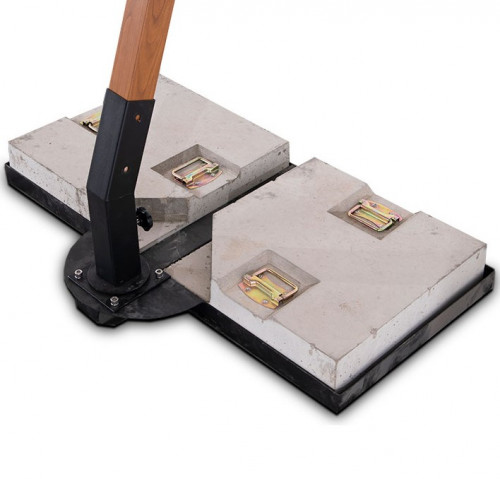 база для садового зонта утяжелительная корсика, 2 плиты в Подольске