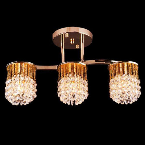 потолочная люстра eurosvet 3222/3 золото strotskis в Подольске