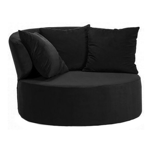 кресло beverly велюр черное в Подольске