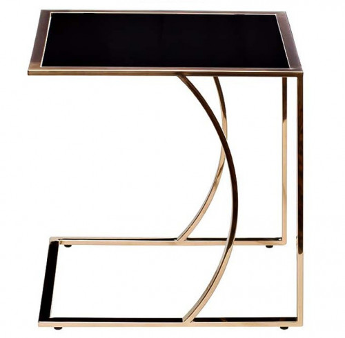 стол журнальный gold - н чёрный, золотой в Подольске