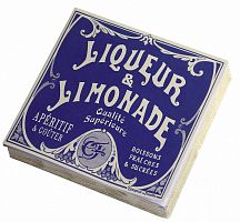 салфетки ликер и лимонад шт.(бумага,хсм) comptoir de famille в Подольске