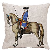 декоративная подушка «верховая езда, урок № 8» в Подольске