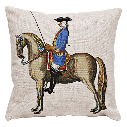 декоративная подушка «верховая езда, урок № 8» в Подольске