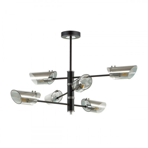 потолочная люстра lumion nolan 4402/6c дымчатая в Подольске