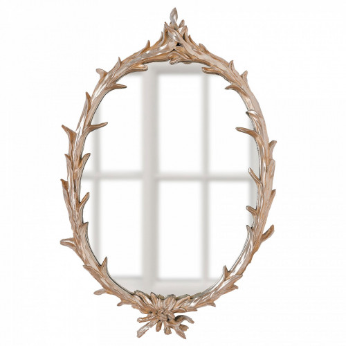 зеркало овальное настенное серебро буа в Подольске