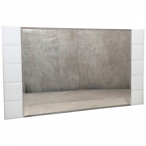 зеркало белое настенное венецианское с фацетом трэнди-4 в Подольске