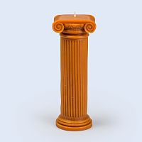 свеча высокая оранжевая hestia column в Подольске