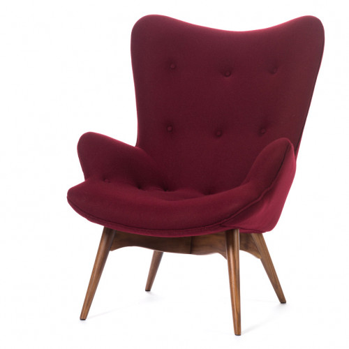 кресло contour 2 бордовое в Подольске