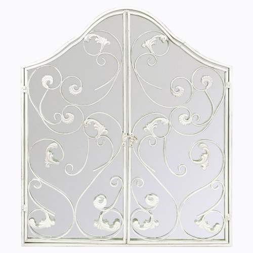 зеркало-окно со ставнями настенное белое монтанер в Подольске