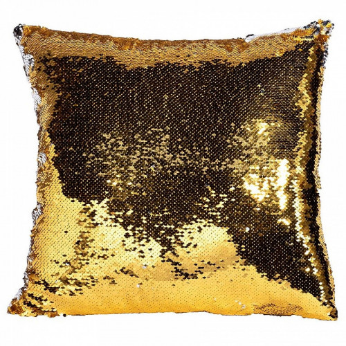подушка квадратная пайетки золото-серебро в Подольске