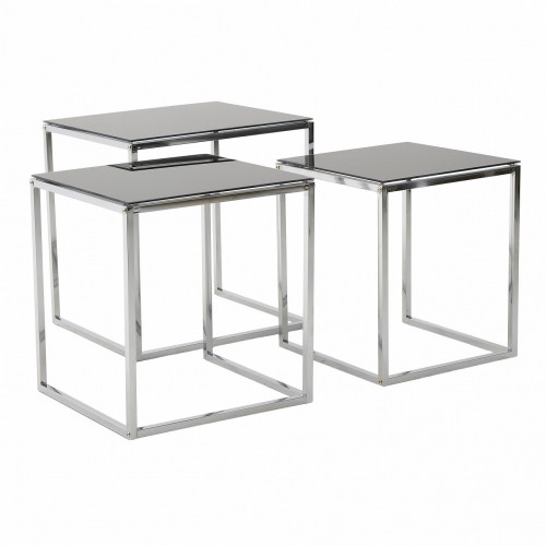 набор столов silver cube серебристый в Подольске