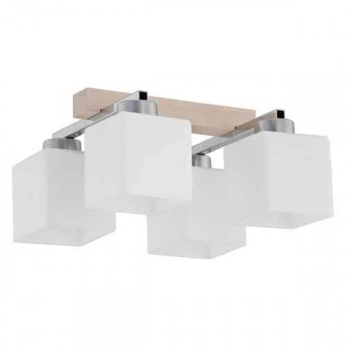потолочная люстра tk lighting 282 toni 4 бежевая в Подольске