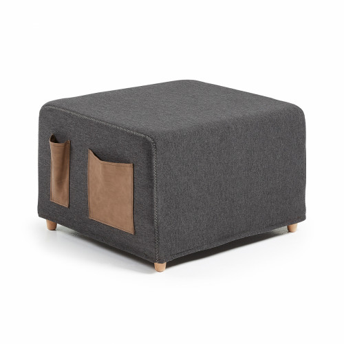 чехол на пуф kos антрацит в Подольске