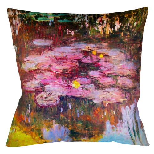 арт-подушка «водяные лилии, 1917» в Подольске
