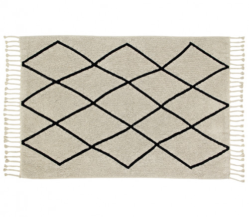 ковер bereber берберский черно-белый бежевый в Подольске