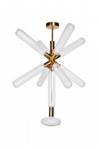 светильник потолочный стеклянный белый d100 см в Подольске