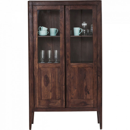 шкаф-витрина brooklyn walnut коричневый 100x40 в Подольске