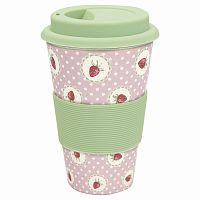 кружка на вынос strawberry pale pink в Подольске