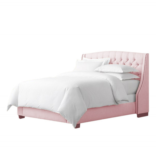 кровать hugo 90х200 велюр пыльная роза р в Подольске