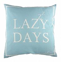 подушка с надписью lazy days в Подольске