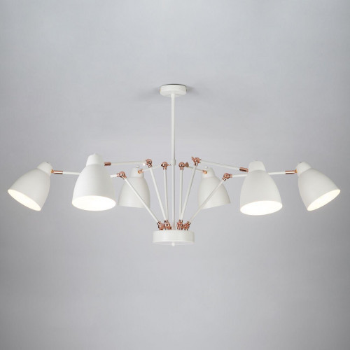 потолочная люстра eurosvet loft 70084/6 белый в Подольске