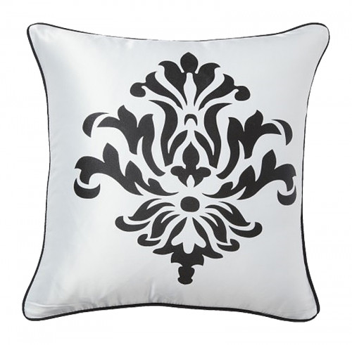 подушка с геральдическими лилиями fleur de lys ii white в Подольске