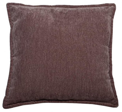 подушка квадратная темно-розовая шинилл 45х45 см в Подольске