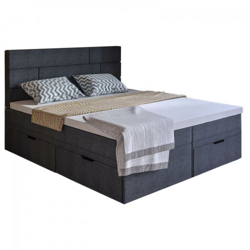 кровать двуспальная 180х200 серая домино в Подольске