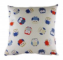 подушка с принтом owl print blue в Подольске