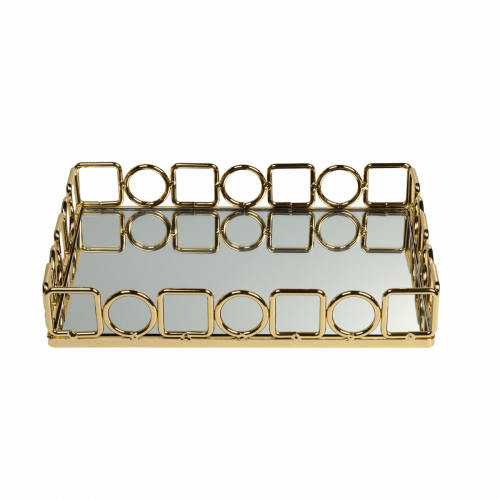 зеркальный поднос debra крвадратный в Подольске