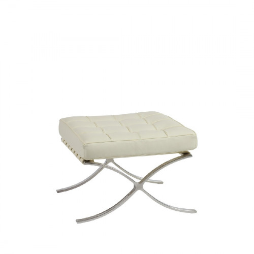 оттоманка barcelona кожа класса премиум бежевая в Подольске