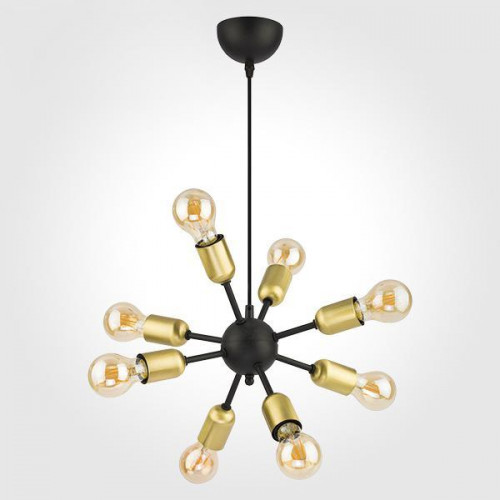 подвесная люстра tk lighting 1468 estrella black в Подольске