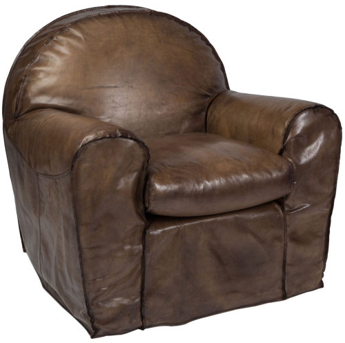 кресло michael olive коричневое в Подольске