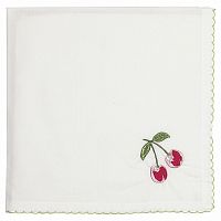 салфетка cherry red w/embroidery в Подольске