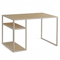 рабочий стол romero темный дуб на светлом каркасе в Подольске