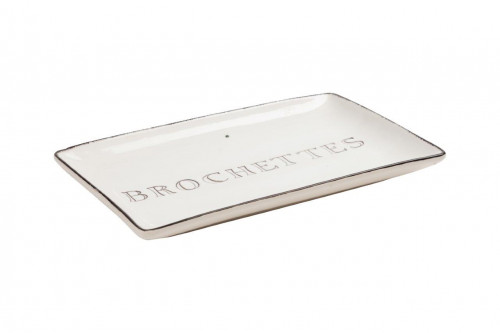 декоративное блюдо brochettes white в Подольске