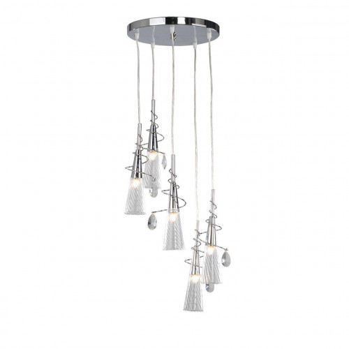 люстра дизайнерская already хром прозрачная в Подольске