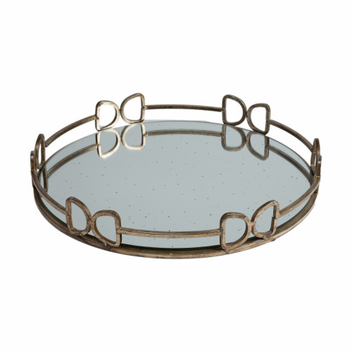 зеркальный поднос brenna круглый в Подольске