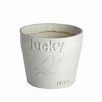 цветочный горшок lucky белый в Подольске